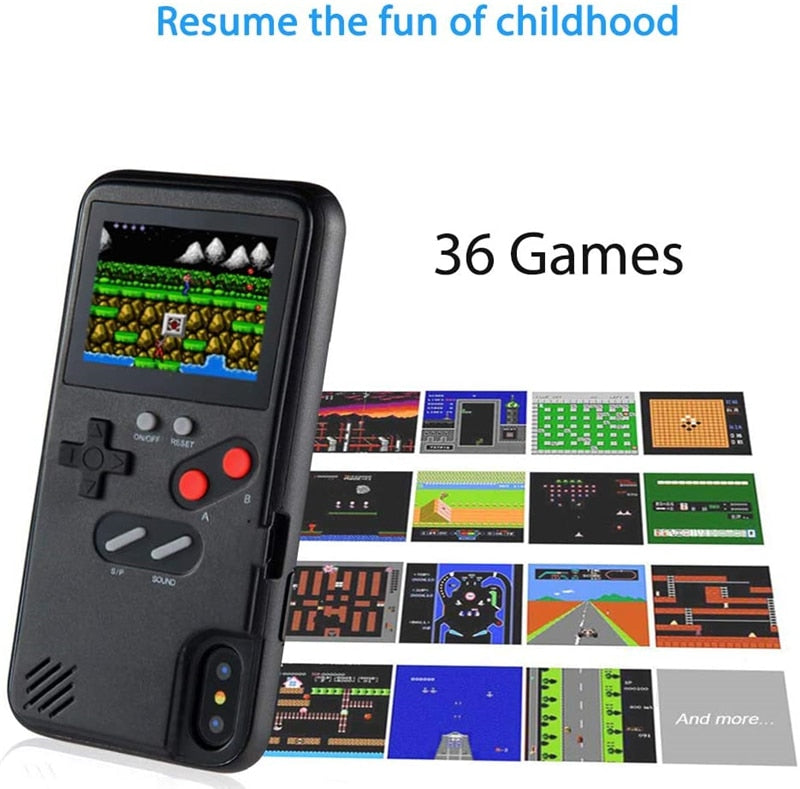 Retro Game iPhone Case – Built-In Classic Game Style