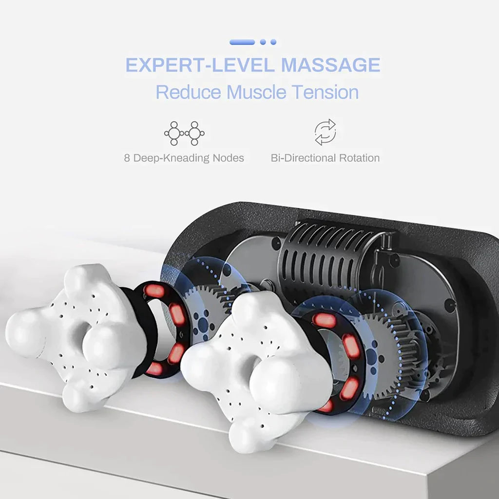Heated Neck & Shoulder Massager – Electric Relaxation Device
