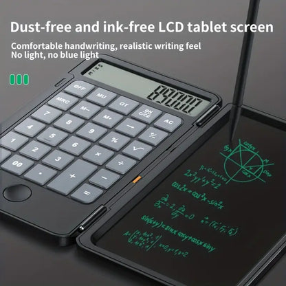LCD Writing Tablet Calculator – Reusable Digital Note Pad