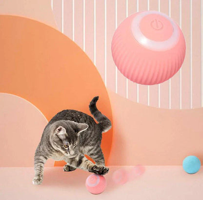 Automatic Interactive Cat Ball – Smart Rolling Cat Toy