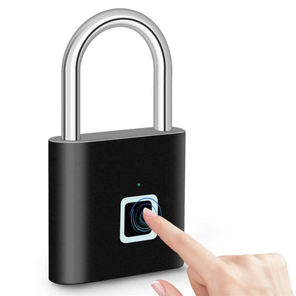 Fingerprint Padlock – USB Rechargeable Biometric Lock