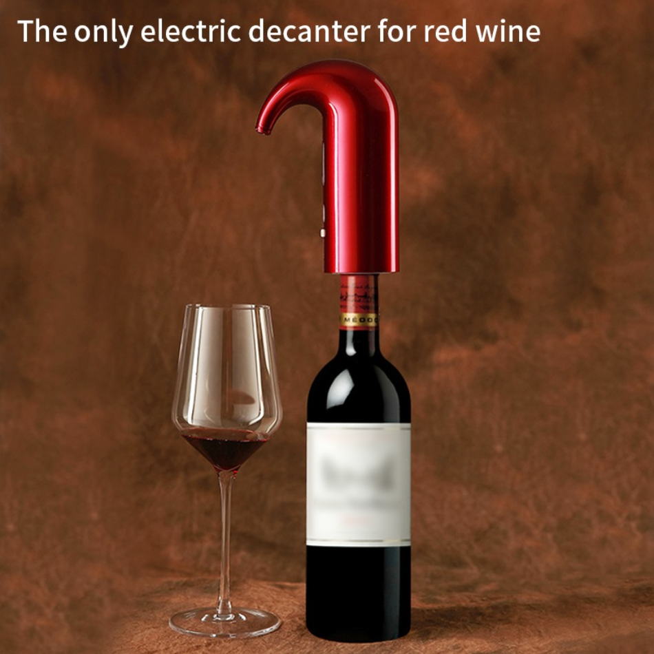 Electric Wine Pump – Automatic Bottle Opener & Preserver