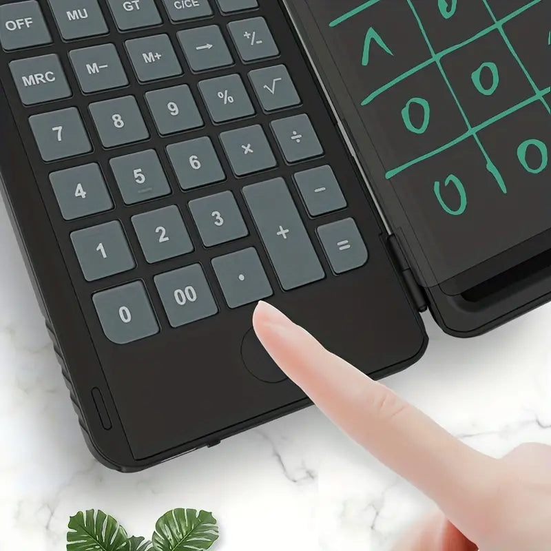 LCD Writing Tablet Calculator – Reusable Digital Note Pad