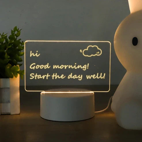 LED Note Board – Reusable Illuminated Message Board
