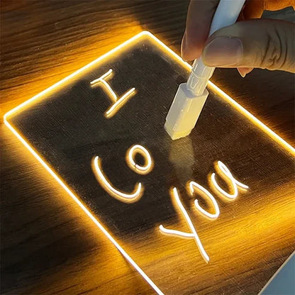 LED Note Board – Reusable Illuminated Message Board